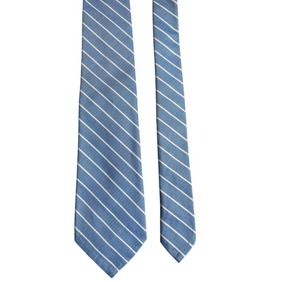 Jack Spade Tie Warren Street New York Striped Oxford Cloth Handmade Tie USA NWOT - Picture 2 of 7